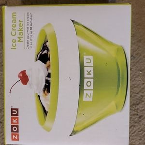 NEW Zoku Ice Cream Maker in green
